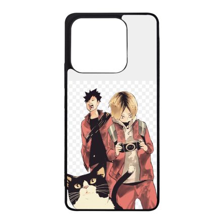 Kenma x Kuroo love cats - Haikyuu Xiaomi szilikon tok