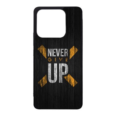 Never give up Motivacios Xiaomi szilikon tok
