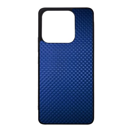 Gyönyörű kék karbon fiber mintás Xiaomi szilikon tok