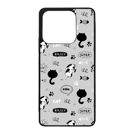 Mrrr Cuki Cica mintás Xiaomi szilikon tok