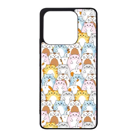Tündéri Kawaii cica mintás Xiaomi szilikon tok