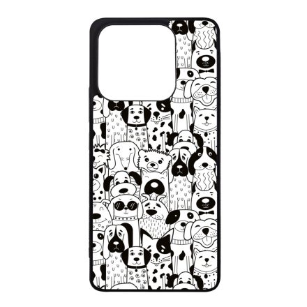 Aranyos kutya mintás Xiaomi szilikon tok