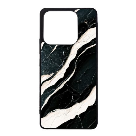 Trendi fekete-fehér márvány mintás Xiaomi szilikon tok