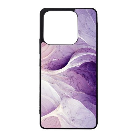 Absztrakt lila márvány mintás Xiaomi szilikon tok