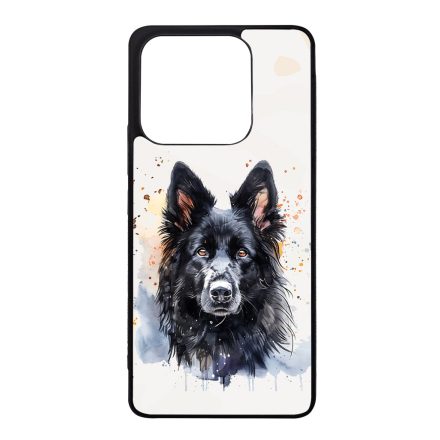 Fekete Belga juhászkutya Xiaomi szilikon tok