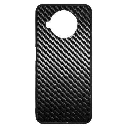 Ezüst karbon fiber mintás Xiaomi Mi 10T Lite tok