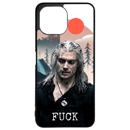 the Witcher FCK Vaják Henry Cavill Netflix Xiaomi Mi 11 Lite tok