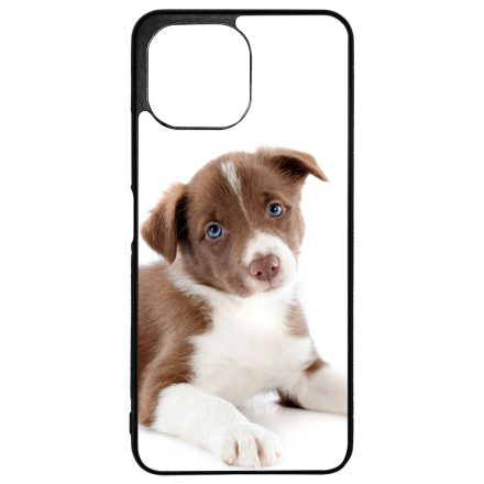 Édes Border Collie kölyök kutyus Xiaomi Mi 11 Lite tok