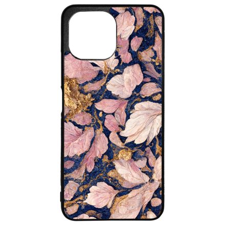 Gyönyörű rózsaszín aranyos virág Art Xiaomi Mi 11 Lite tok
