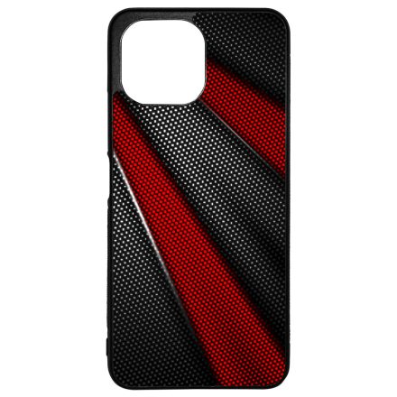Carbon piros sávokkal Xiaomi Mi 11 Lite tok