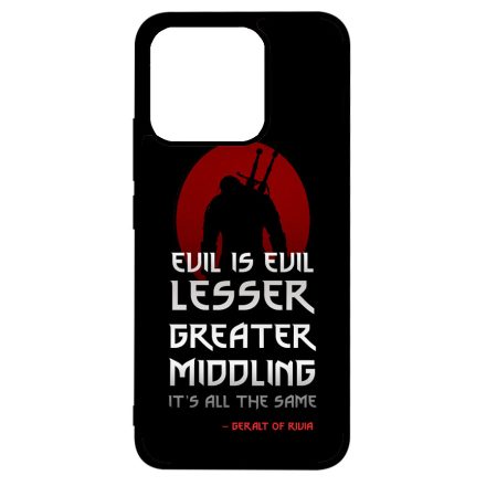 Evil is evil the Witcher Vaják Netflix Xiaomi Mi 13T / 13T Pro tok