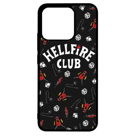 Hellfire Club - Fekete mintás - Stranger Things Xiaomi Mi 13T / 13T Pro tok