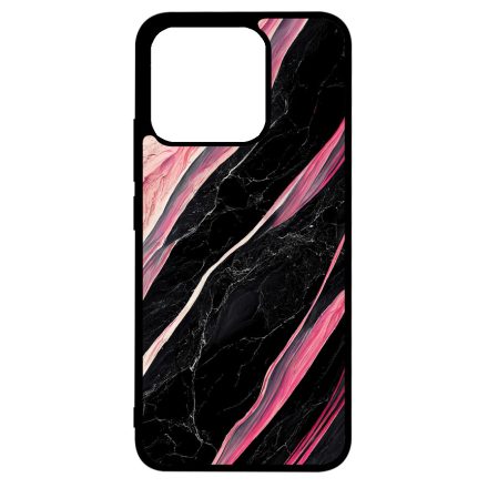 Luxury fekete-pink márvány mintás Xiaomi Mi 13T / 13T Pro tok