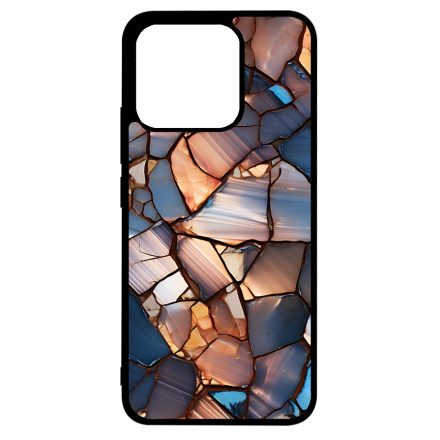 Elegáns kék mozaik Art Xiaomi Mi 13T / 13T Pro tok