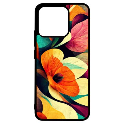 Absztrakt színes virágok Art Xiaomi Mi 13T / 13T Pro tok