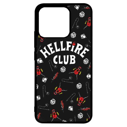 Hellfire Club - Fekete mintás - Stranger Things Xiaomi Mi 14T tok