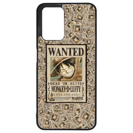 WANTED Monkey D Luffy - One Piece Xiaomi Redmi 10 / Redmi 10 (2022) tok