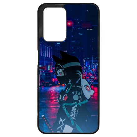 Tanjiro Kamado StreetArt - Demon Slayer Xiaomi Redmi 10 / Redmi 10 (2022) tok
