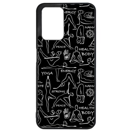 Black Line Art Joga Xiaomi Redmi 10 / Redmi 10 (2022) tok