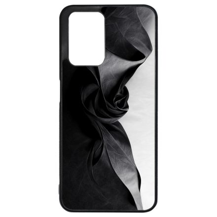 Szatén hatású fekete-fehér Art Xiaomi Redmi 10 / Redmi 10 (2022) tok