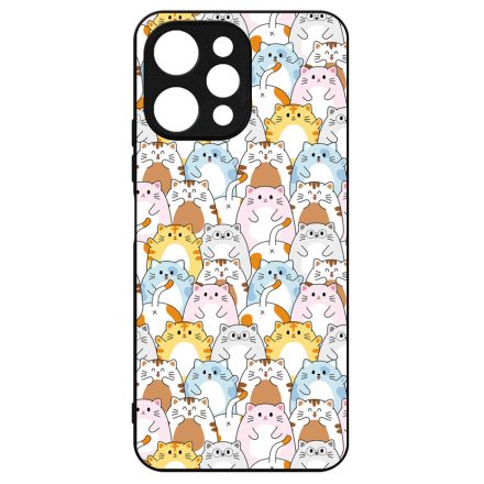 Tündéri Kawaii cica mintás Xiaomi Redmi 12 4G tok
