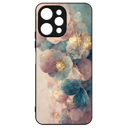 Pasztel rózsaszín és kék virágos Art Xiaomi Redmi 12 4G tok