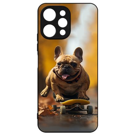 Francia bulldog gördeszkán Xiaomi Redmi 12 4G tok