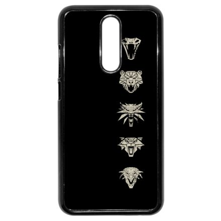 Witcher Schools wolf fehér farkas Xiaomi Redmi 8 tok