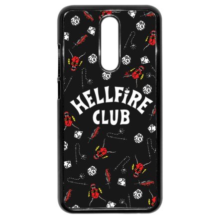 Hellfire Club - Fekete mintás - Stranger Things Xiaomi Redmi 8 tok