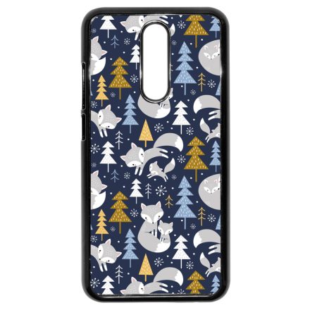 Tündéri Karácsonyi róka mintás Xiaomi Redmi 8 tok