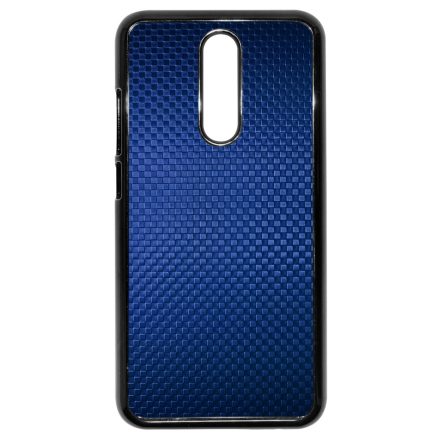 Gyönyörű kék karbon fiber mintás Xiaomi Redmi 8 tok