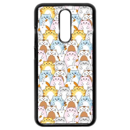 Tündéri Kawaii cica mintás Xiaomi Redmi 8 tok