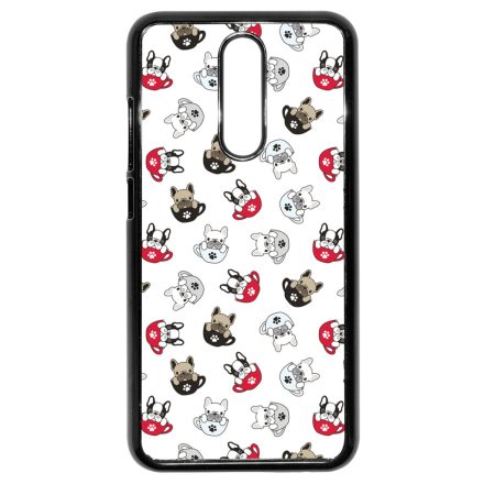 Cuki kávé és kutya mintás Xiaomi Redmi 8 tok