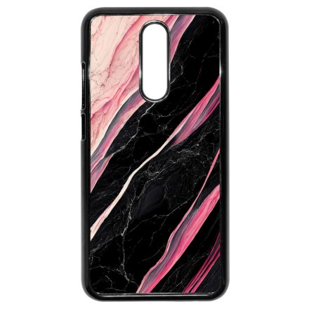Luxury fekete-pink márvány mintás Xiaomi Redmi 8 tok