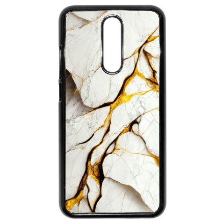 Luxury fehér és arany márvány mintás Xiaomi Redmi 8 tok