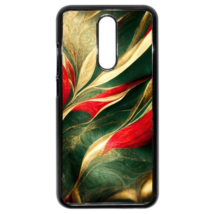 Magyaros piros-zöld márvány mintás Xiaomi Redmi 8 tok