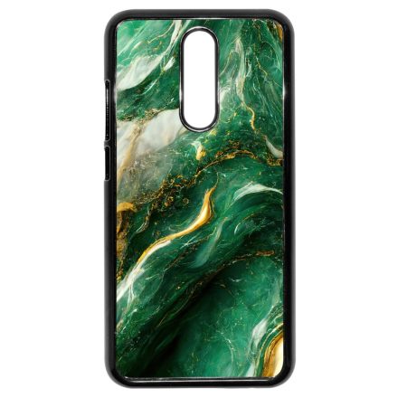 Smaragd zöld és arany márvány mintás  Xiaomi Redmi 8 tok
