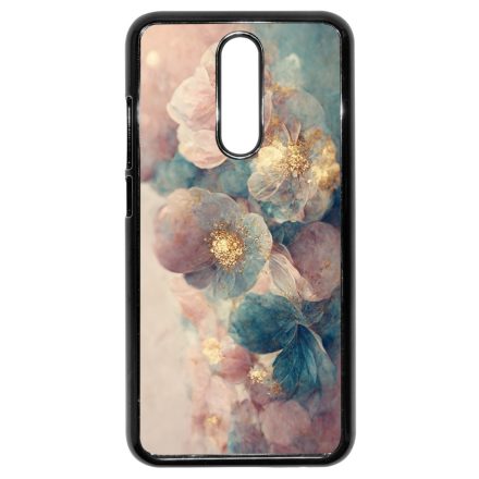 Pasztel rózsaszín és kék virágos Art Xiaomi Redmi 8 tok