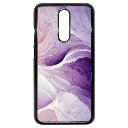 Absztrakt lila márvány mintás Xiaomi Redmi 8 tok
