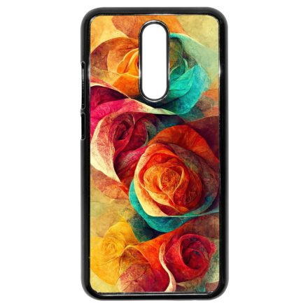 Absztrakt színes rózsák Art Xiaomi Redmi 8 tok