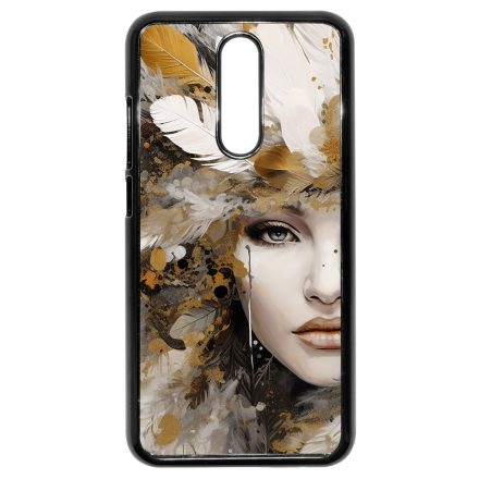 Szépséges aranyló nő Art Xiaomi Redmi 8 tok