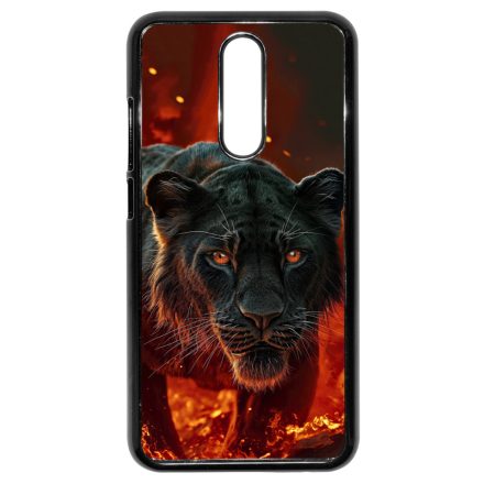 Fekete oroszlán Xiaomi Redmi 8 tok