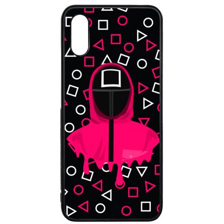 Squid Game a jatek szimbolumai es a katona Xiaomi Redmi 9A / Redmi 9AT tok