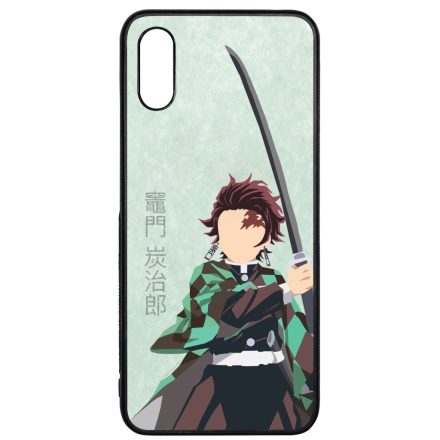 Tanjiro Minimal Art - Demon Slayer Xiaomi Redmi 9A / Redmi 9AT tok