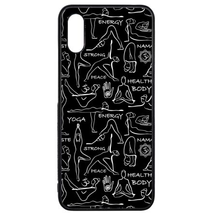 Black Line Art Joga Xiaomi Redmi 9A / Redmi 9AT tok