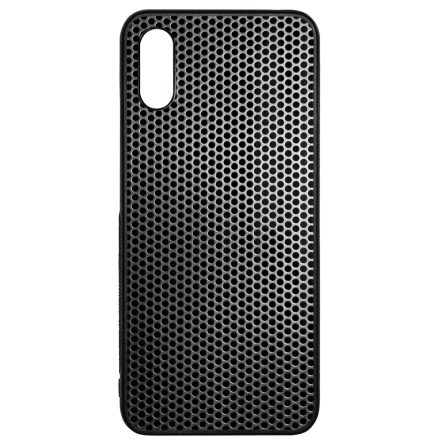 Speaker Ezüst metál mintás Xiaomi Redmi 9A / Redmi 9AT tok