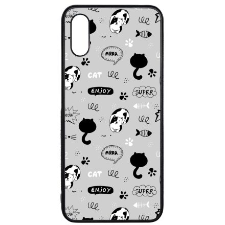 Mrrr Cuki Cica mintás Xiaomi Redmi 9A / Redmi 9AT tok