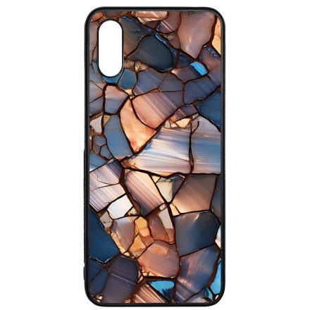 Elegáns kék mozaik Art Xiaomi Redmi 9A / Redmi 9AT tok