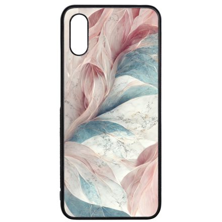 Lágy pasztel rózsaszín és zöld Art Xiaomi Redmi 9A / Redmi 9AT tok