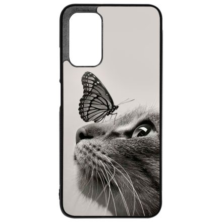 Cica és Pillangó - macskás Xiaomi Redmi 9T tok